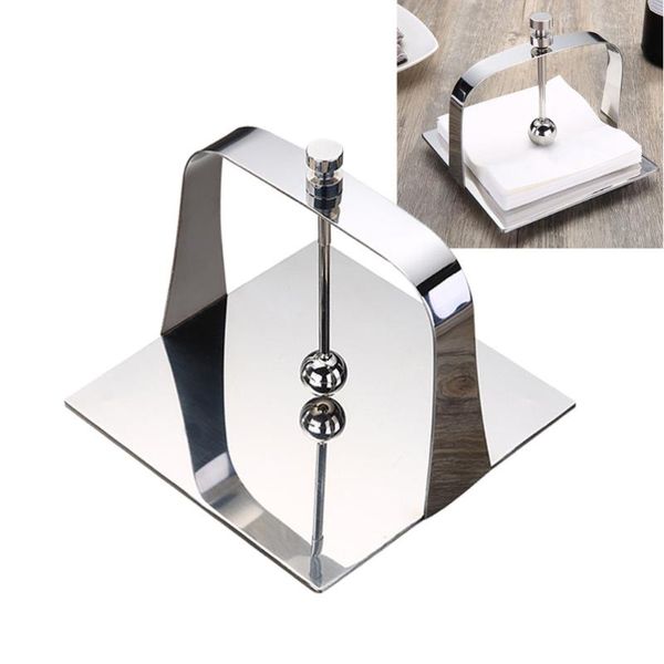 tissue boxes & napkins stainless steel napkin holder counterpaper towel decorative stand (style a) - 13.5x13.5cm
tissue boxes & napkins stainless steel napkin holder counterpaper towel decorative stand (style a) - 13.5x13.5cm