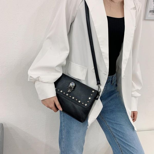 evening bags annmouler fashion women handbags pu leather shoulder bag black crossbody purse ladies skull messenger with wrist strap
evening bags annmouler fashion women handbags pu leather shoulder bag black crossbody purse ladies skull messenger with wrist strap