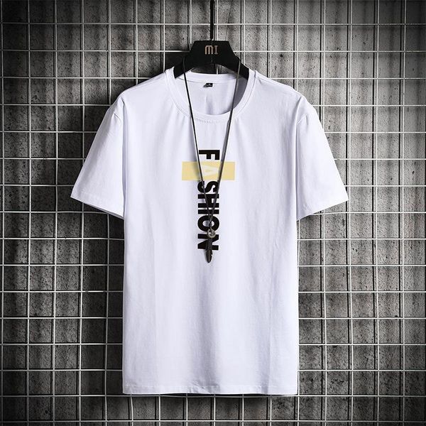 men's t-shirts summer short-sleeved t-shirt trend loose clothes 2021 spring and, White;black
men's t-shirts summer short-sleeved t-shirt trend loose clothes 2021 spring and, White;black