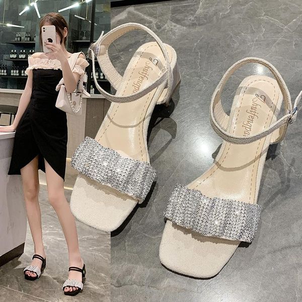 sandals women summer fashion women's 2021 all-match comfortable open toe casual shoes high heel, Black
sandals women summer fashion women's 2021 all-match comfortable open toe casual shoes high heel, Black
