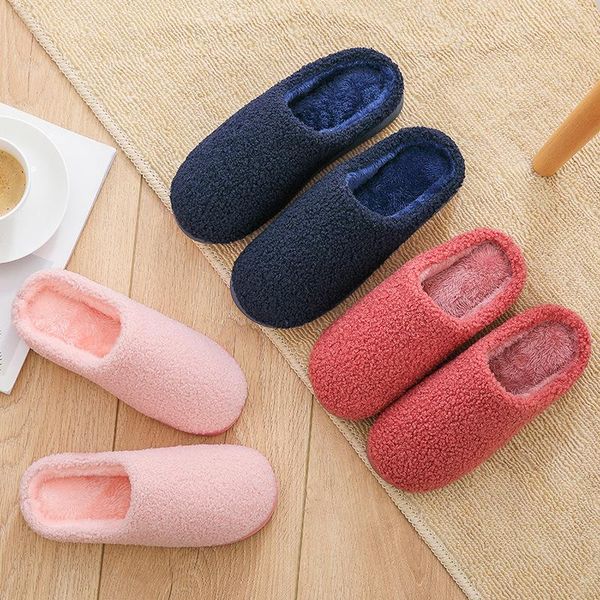 slippers winter women thick bottom home fur slip on warm comfortable house shoes men lovers indoor outdoor, Black
slippers winter women thick bottom home fur slip on warm comfortable house shoes men lovers indoor outdoor, Black