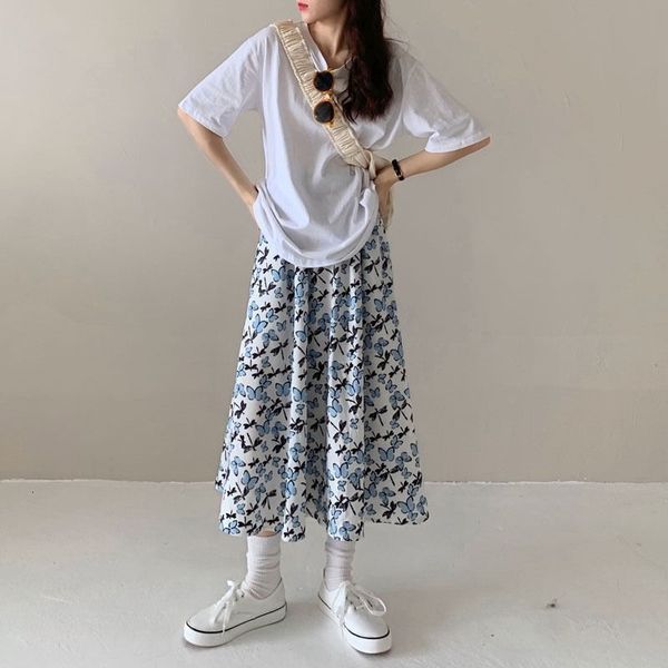 skirts 2021 spring summer female floral butterfly midi long korean style fashion high waist women's skirts, Black
skirts 2021 spring summer female floral butterfly midi long korean style fashion high waist women's skirts, Black