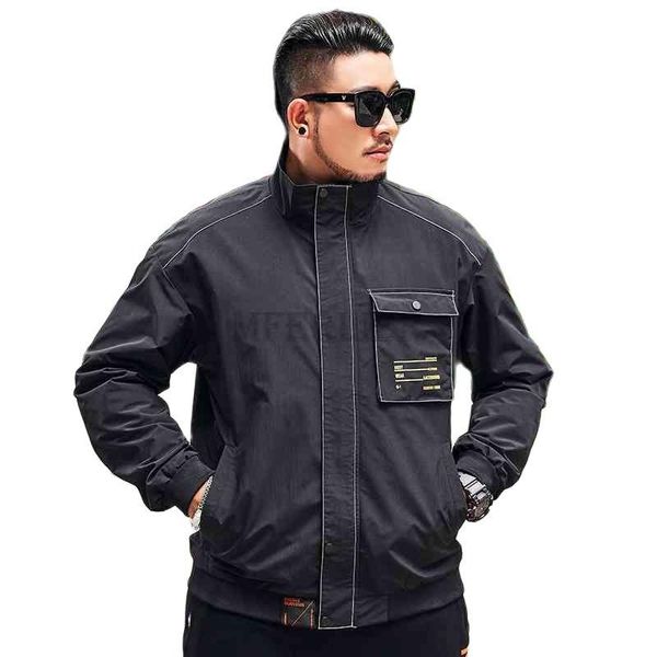 men's jackets autumn winter stand collar casual jacket pockets outwear large size 7xl 8xl street wear oversize loose fat all-match coat, Black;brown
men's jackets autumn winter stand collar casual jacket pockets outwear large size 7xl 8xl street wear oversize loose fat all-match coat, Black;brown