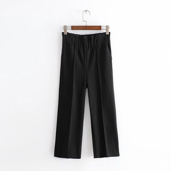 women's pants & capris vomvoa 2021 spring korean fashion temperament thickening multicolor casual elastic waist was thin wide leg 1013, Black;white
women's pants & capris vomvoa 2021 spring korean fashion temperament thickening multicolor casual elastic waist was thin wide leg 1013, Black;white