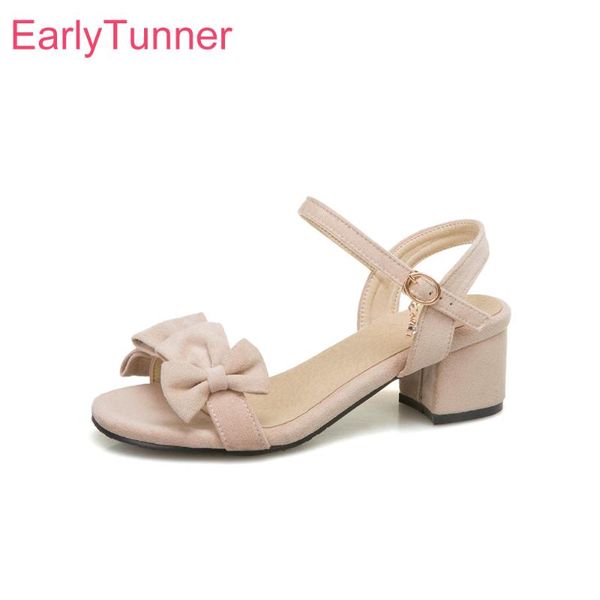 summer brand elegant black beige women sandals med chunky heel lady shoes plus big small size 31 43 45 52
summer brand elegant black beige women sandals med chunky heel lady shoes plus big small size 31 43 45 52