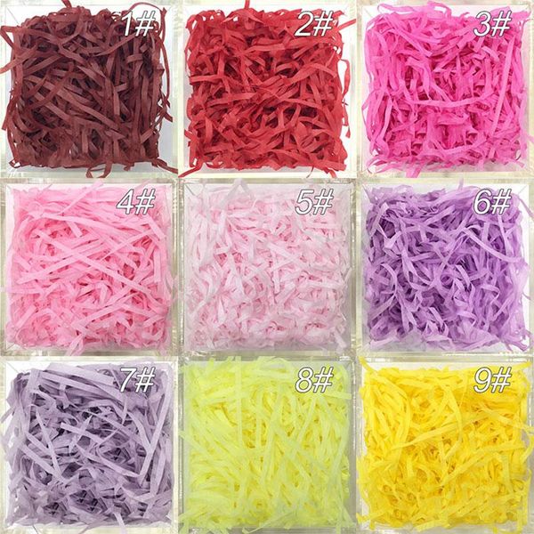 party decoration multicolor lafite gift box filling material shredded paper diy holiday absorption ribbon
party decoration multicolor lafite gift box filling material shredded paper diy holiday absorption ribbon