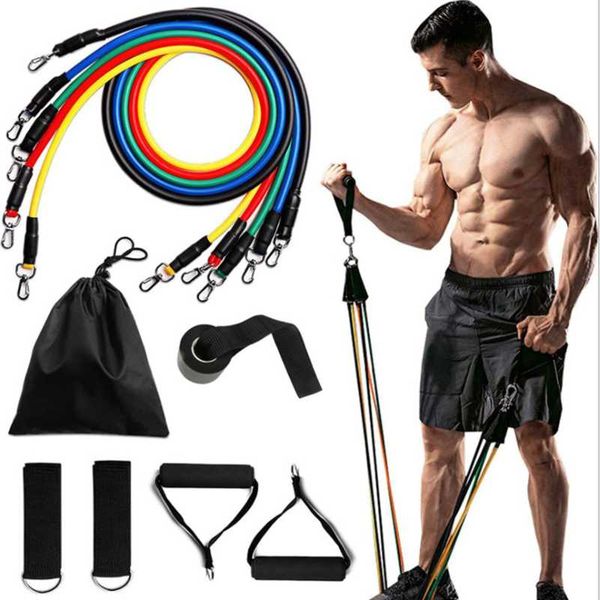 11pcs/set fitness resistance bands tubes yoga pull rope gym exercise sport rubber expander stripes
11pcs/set fitness resistance bands tubes yoga pull rope gym exercise sport rubber expander stripes