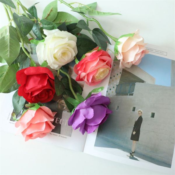 artificial flower wedding decoration single rose bouquet home background wall decor valentine's day birthday decorative floral
artificial flower wedding decoration single rose bouquet home background wall decor valentine's day birthday decorative floral