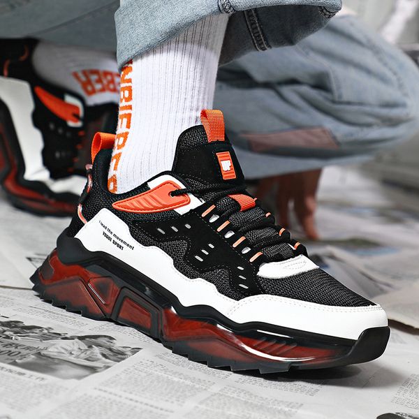 men sneakers hard-wearing light popular fitness breathable men sports shoes lace-up thick bottom men walking shoes
men sneakers hard-wearing light popular fitness breathable men sports shoes lace-up thick bottom men walking shoes