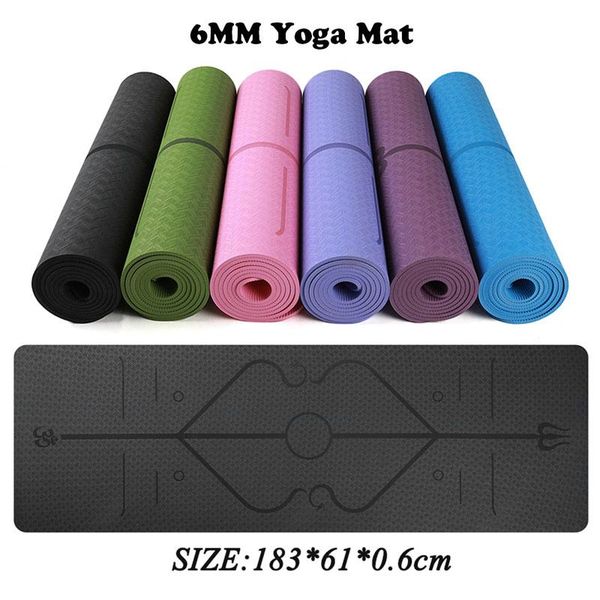 yoga mats 6mm multi-functional environmental protection pad tpe mat fitness body line style for beginner
yoga mats 6mm multi-functional environmental protection pad tpe mat fitness body line style for beginner