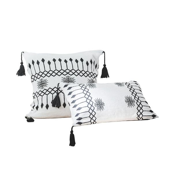 cushion/decorative pillow 45x45/50x30cm black white geometric bohemian cushion cover sofa cotton knitted pillowcase tassel fringes throw
cushion/decorative pillow 45x45/50x30cm black white geometric bohemian cushion cover sofa cotton knitted pillowcase tassel fringes throw