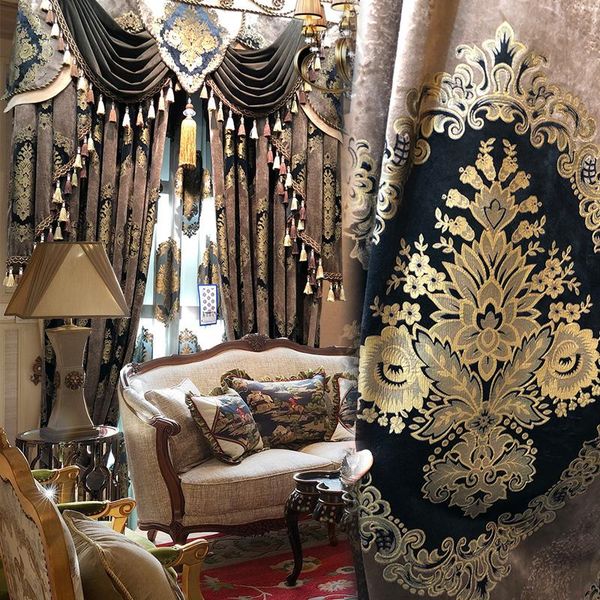 curtain & drapes european style coffee luxury retro american embroidery folding bead curtains for living room bedroom dining fancy
curtain & drapes european style coffee luxury retro american embroidery folding bead curtains for living room bedroom dining fancy