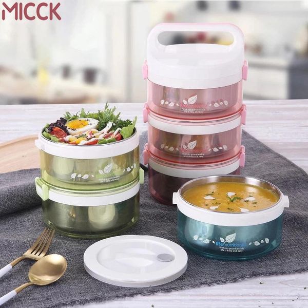 dinnerware sets micck portable lunch box thermal insulation bento eco-friendly leakproof container for students picnic office worker
dinnerware sets micck portable lunch box thermal insulation bento eco-friendly leakproof container for students picnic office worker