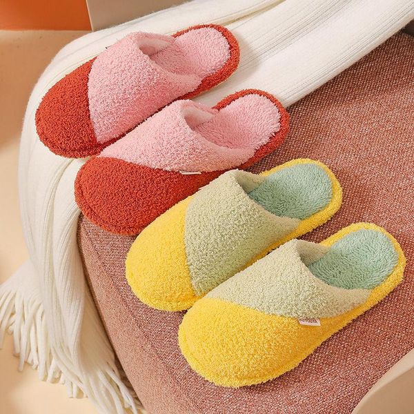 mixed color cute home slippers short plush warm soft non-slip cotton women loves floor indoor shoes large size, Black
mixed color cute home slippers short plush warm soft non-slip cotton women loves floor indoor shoes large size, Black