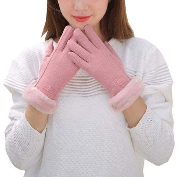 five fingers gloves autumn winter women outdoor sport driving windproof touch screen cute furry warm full finger mittens, Blue;gray
five fingers gloves autumn winter women outdoor sport driving windproof touch screen cute furry warm full finger mittens, Blue;gray