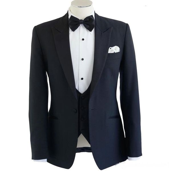men's suits & blazers navy blue hombre men's suits lapel spike a button fine tuning tuxedo groom suit blazer three parts 41xx, White;black
men's suits & blazers navy blue hombre men's suits lapel spike a button fine tuning tuxedo groom suit blazer three parts 41xx, White;black