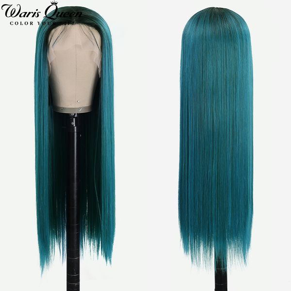 straight lace front wig synthetic natural hair ombre green cosplay 26inch heat resistant 13x4x1 t part hd frontal wigs for women, Black
straight lace front wig synthetic natural hair ombre green cosplay 26inch heat resistant 13x4x1 t part hd frontal wigs for women, Black