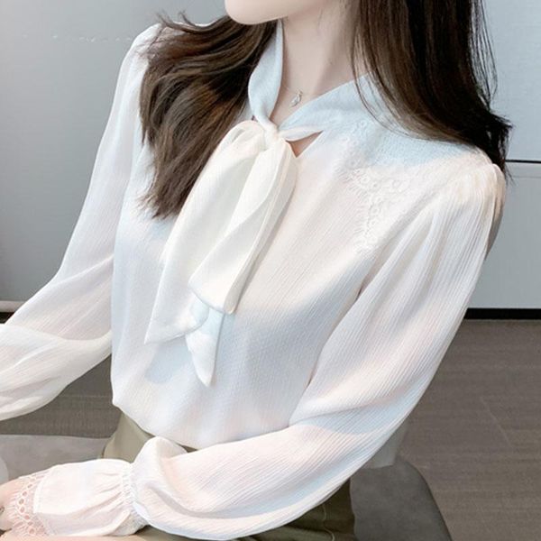 autumn long sleeve white blouse shirt women blusas mujer de moda 2021 bow v-neck chiffon blusa d686 women's blouses & shirts
autumn long sleeve white blouse shirt women blusas mujer de moda 2021 bow v-neck chiffon blusa d686 women's blouses & shirts