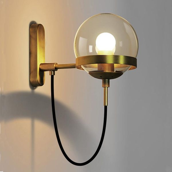 wall lamps stairway led light glass spherical shape nordic modern sconce fixture decoration
wall lamps stairway led light glass spherical shape nordic modern sconce fixture decoration