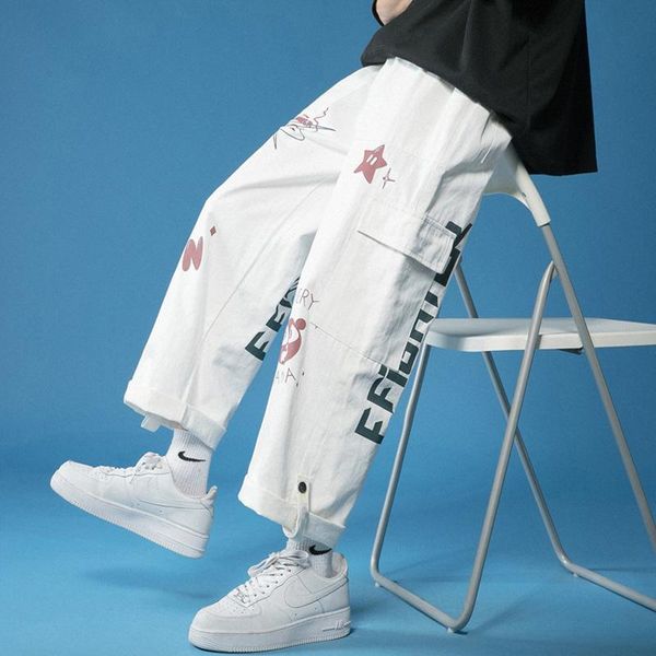 men's jeans men pants fashion printed white cargo casual joggers harajuku streetwear hip hop denim trousers, Blue
men's jeans men pants fashion printed white cargo casual joggers harajuku streetwear hip hop denim trousers, Blue