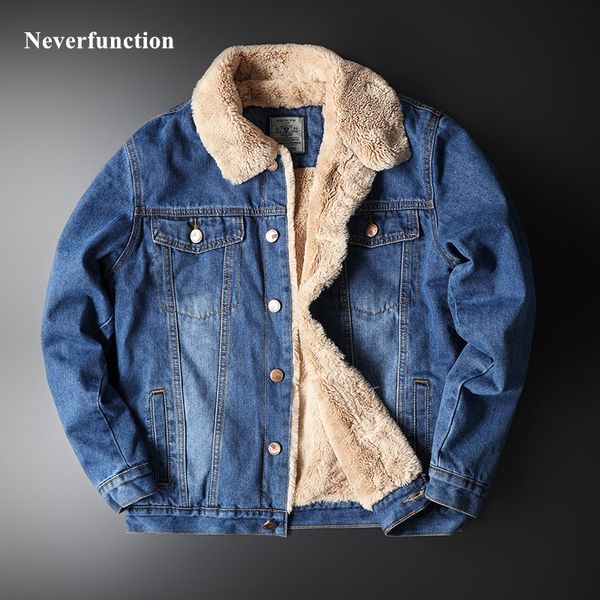 hoodies men winter thick warm wool vintage slim fit jackets man casual windproof fleece thicken denim jacket coat plus size 5xl, Black
hoodies men winter thick warm wool vintage slim fit jackets man casual windproof fleece thicken denim jacket coat plus size 5xl, Black