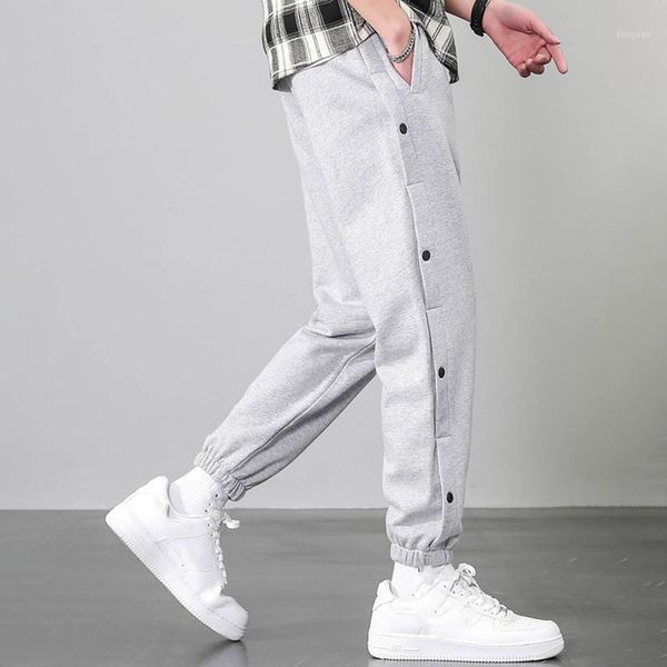 men's pants men fashion pockets buttoned casual pantalones de hombre solid color fitness sweatpants for 2021, Black
men's pants men fashion pockets buttoned casual pantalones de hombre solid color fitness sweatpants for 2021, Black