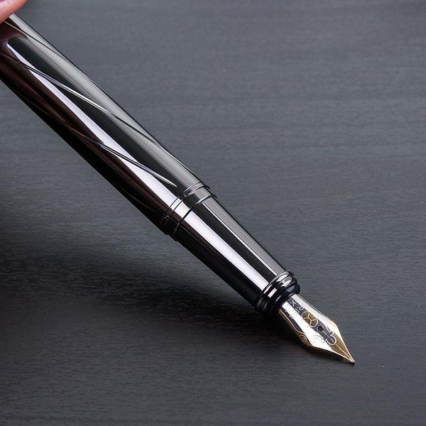 1pcs silver-plated fountain pen luxury metal business gift set daily signature office supplies ink pens
1pcs silver-plated fountain pen luxury metal business gift set daily signature office supplies ink pens