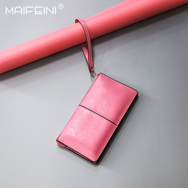 bags wallet backpack 2021 oil wax leather women's hand mobile phone bag long change zipper practical, Black;red
bags wallet backpack 2021 oil wax leather women's hand mobile phone bag long change zipper practical, Black;red