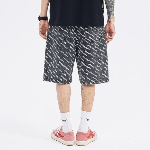 men's shorts printed with pants polyester cotton casual regular pockets knee length, White;black
men's shorts printed with pants polyester cotton casual regular pockets knee length, White;black