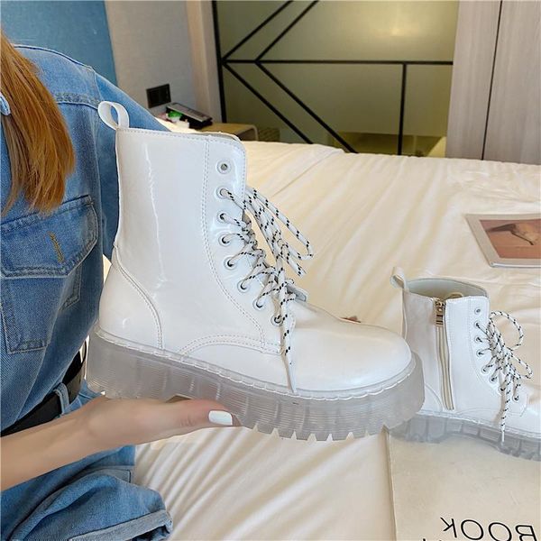 boots 2021 ins woman leather ankle lace up shoes motorcycle white casual female platform heels footwear, Black
boots 2021 ins woman leather ankle lace up shoes motorcycle white casual female platform heels footwear, Black