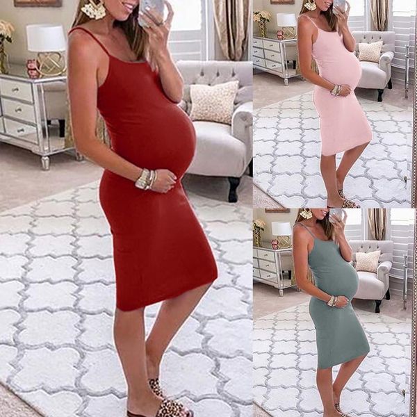 maternity dresses woman dress solid sling strap elasticity pregnant nursing robe femme enceinte cocktail paillette, White
maternity dresses woman dress solid sling strap elasticity pregnant nursing robe femme enceinte cocktail paillette, White
