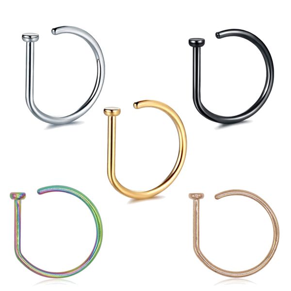 body jewelry f136 titanium fake nose piercing 18g 20g d shaped tragus helix nariz stud earring hoop septum ring nostril, Slivery;golden
body jewelry f136 titanium fake nose piercing 18g 20g d shaped tragus helix nariz stud earring hoop septum ring nostril, Slivery;golden