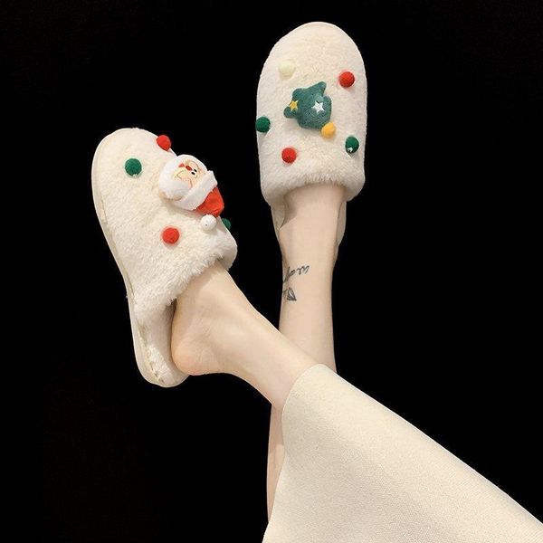 slippers home girl winter floor shoes christmas indoor warm fur slides ladies plush for women, Black
slippers home girl winter floor shoes christmas indoor warm fur slides ladies plush for women, Black