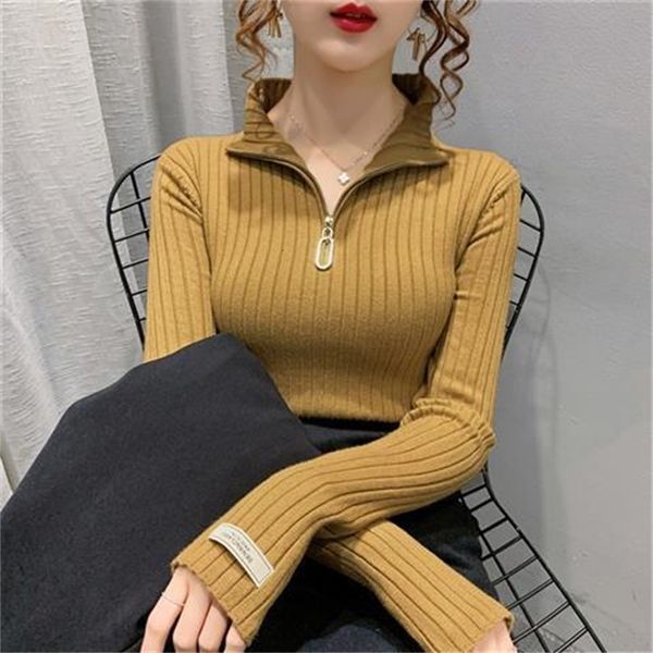 hoodies cardigan thick medium high collar women's knitted sweater, basic jacket, autumn and winter, Black
hoodies cardigan thick medium high collar women's knitted sweater, basic jacket, autumn and winter, Black