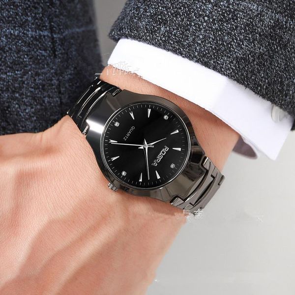wristwatches men's black stainless steel watches for men fashion business wristwatch male casual simple clock relogio masculino, Slivery;brown
wristwatches men's black stainless steel watches for men fashion business wristwatch male casual simple clock relogio masculino, Slivery;brown