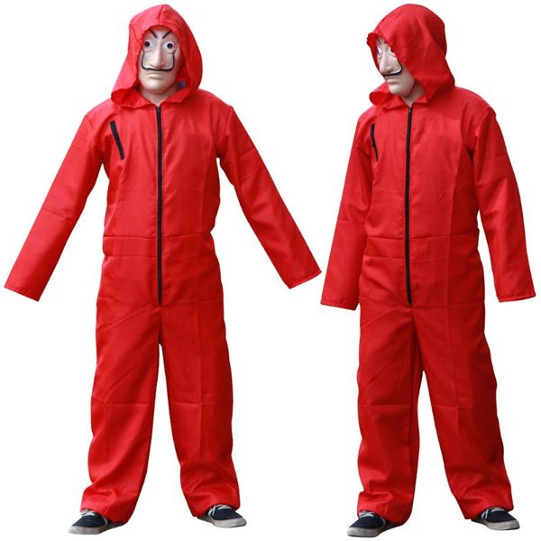 gym clothing halloween cosplay party costume face maskred hooded jumpsuit for men and women loose breathable, White;black
gym clothing halloween cosplay party costume face maskred hooded jumpsuit for men and women loose breathable, White;black