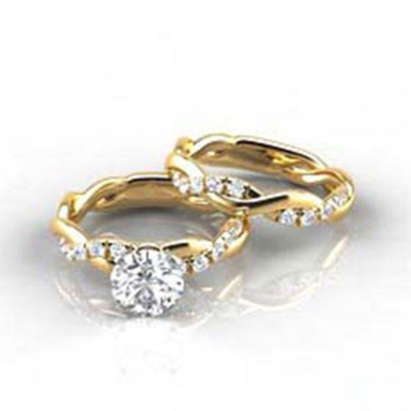 wedding rings 2pcs/set luxury crystal zircon for women charm silver color shiny engagement set jewelry accessories gifts, Slivery;golden
wedding rings 2pcs/set luxury crystal zircon for women charm silver color shiny engagement set jewelry accessories gifts, Slivery;golden