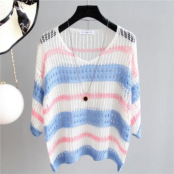 women's sweaters summer hollow out women pullover loose short sleeve female knitwear o-neck thin femme ladies pull jumper, White;black
women's sweaters summer hollow out women pullover loose short sleeve female knitwear o-neck thin femme ladies pull jumper, White;black