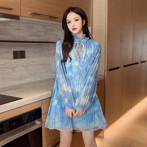 casual dresses coigarsam full sleeve women dress summer chiffon floral print sky blue 8548, Black;gray
casual dresses coigarsam full sleeve women dress summer chiffon floral print sky blue 8548, Black;gray