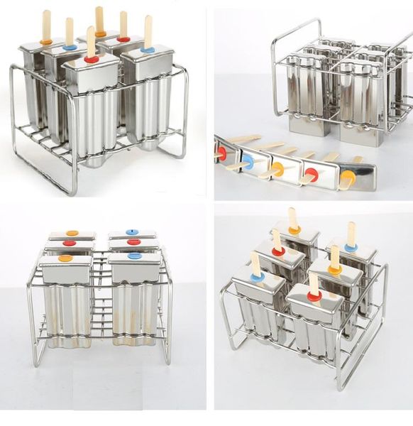 molds stainless steel ice cream mold popsicle diy fruit 6 holes baking moulds
molds stainless steel ice cream mold popsicle diy fruit 6 holes baking moulds