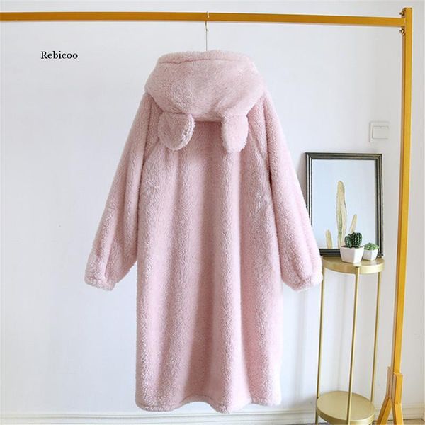 women's sleepwear autumn winter flannel nightgown korean thickening homewear pajamas cardigan hooded bathrobe arrival, Black;red
women's sleepwear autumn winter flannel nightgown korean thickening homewear pajamas cardigan hooded bathrobe arrival, Black;red