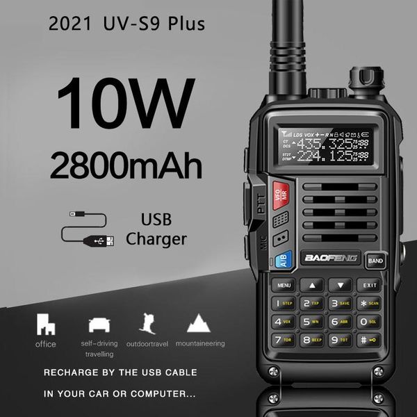 walkie talkie baofeng uv-s9 plus powerful cb radio transceiver 10w long range portable for hunt forest upgrade
walkie talkie baofeng uv-s9 plus powerful cb radio transceiver 10w long range portable for hunt forest upgrade