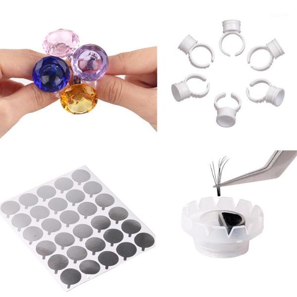 professional eyelash glue holder crystal ring/disposable holder/easy fan blooming cup/eyelash adhesive stickers1
professional eyelash glue holder crystal ring/disposable holder/easy fan blooming cup/eyelash adhesive stickers1