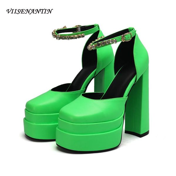 dress shoes pu blingbling crystal buckle super high heel single french ladies rhinestone sandals banquet multi-color pumps, Black
dress shoes pu blingbling crystal buckle super high heel single french ladies rhinestone sandals banquet multi-color pumps, Black
