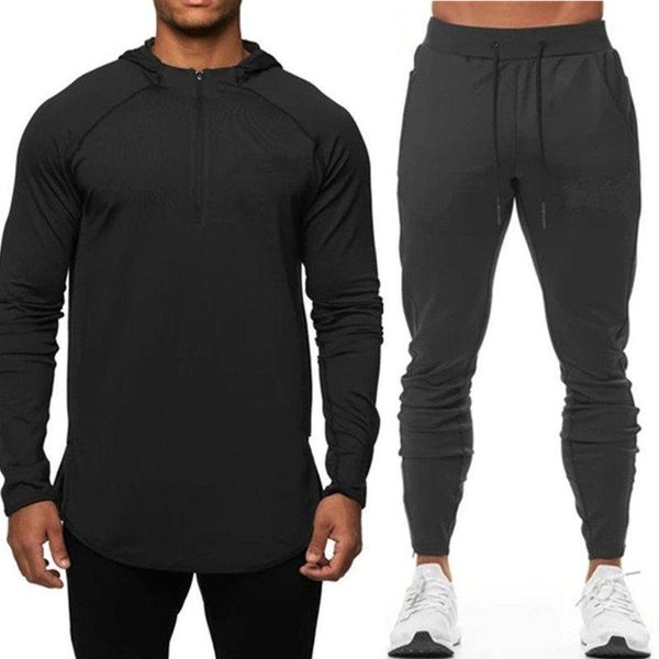 jogging clothing 2 pieces set hoodies pants casual men's track suit coats spring fashion tracksuit for men printed mens sets, Black;red
jogging clothing 2 pieces set hoodies pants casual men's track suit coats spring fashion tracksuit for men printed mens sets, Black;red