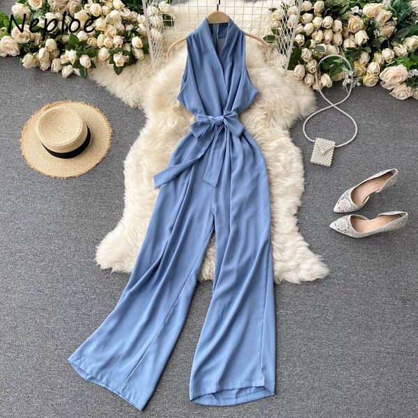 neploe v neck sleeveless shoulder strapless jumpsuits high waist hip sashes wide leg bodysuits summer candy color loose playsuit 210423, Black;white
neploe v neck sleeveless shoulder strapless jumpsuits high waist hip sashes wide leg bodysuits summer candy color loose playsuit 210423, Black;white