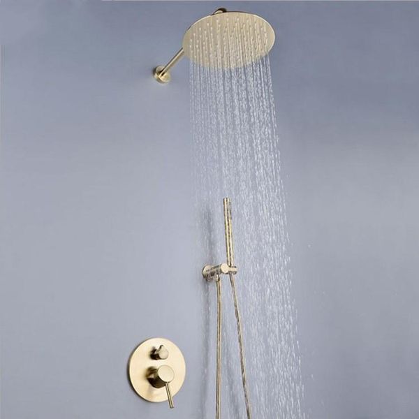 brushed gold bathroom shower faucet with 10 inch brass head perfect cold and mixer faucet,all sets
brushed gold bathroom shower faucet with 10 inch brass head perfect cold and mixer faucet,all sets