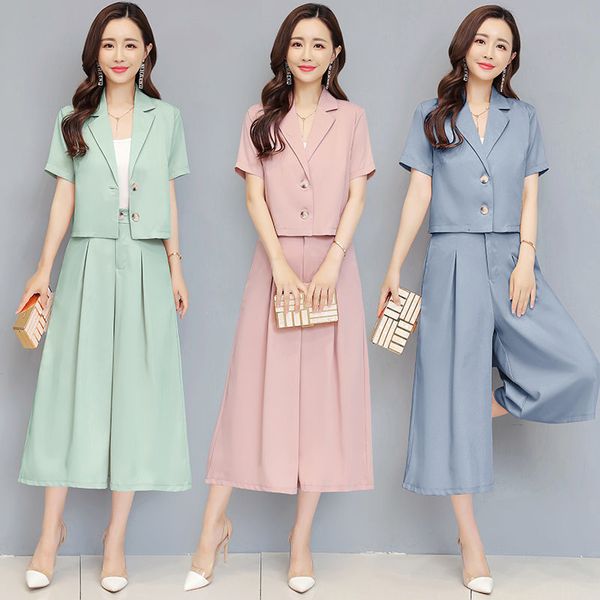 casual short sleeves fashion women's suit will see temperament fashionable clothes from two loose pieces set k725 pants n2ch, White;black
casual short sleeves fashion women's suit will see temperament fashionable clothes from two loose pieces set k725 pants n2ch, White;black