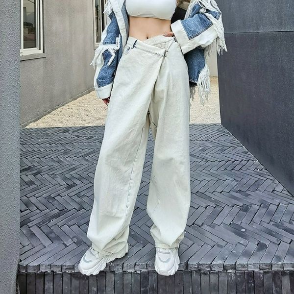 jean boyfriend denim jeans wide leg stylish straight pants moto biker women white washed long trousers, Blue
jean boyfriend denim jeans wide leg stylish straight pants moto biker women white washed long trousers, Blue