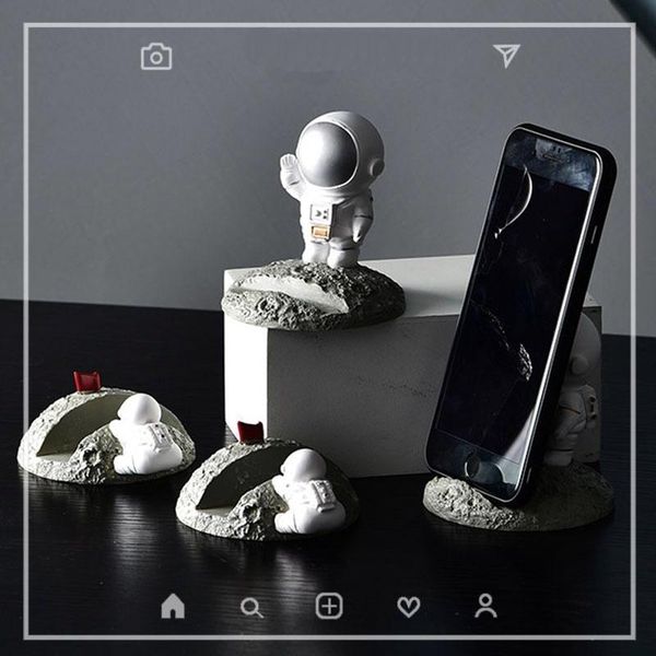 unique astronaut phone holder cute cartoon support mobile stand tablets desk design gift cell mounts & holders
unique astronaut phone holder cute cartoon support mobile stand tablets desk design gift cell mounts & holders